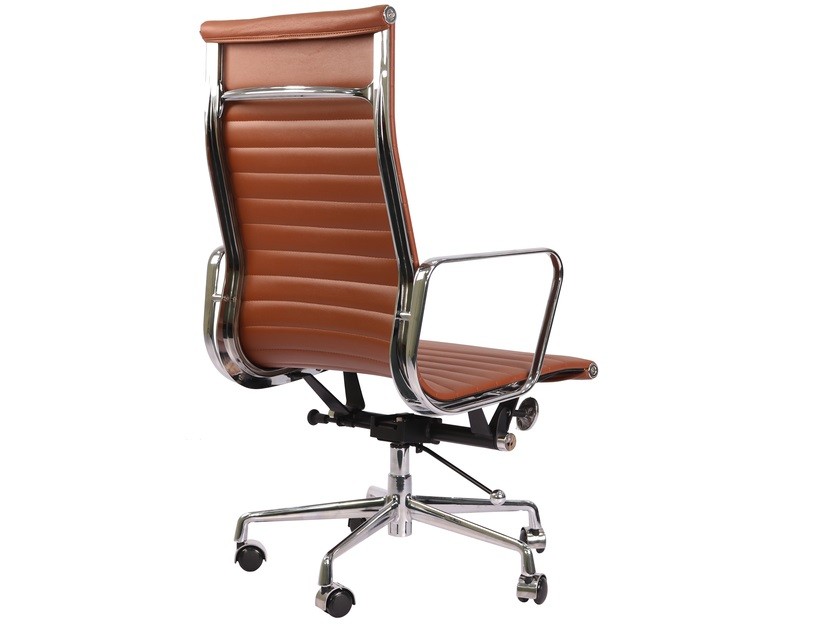 Tan Leather High Back Chair Off 68, Tan Leather Desk Chair